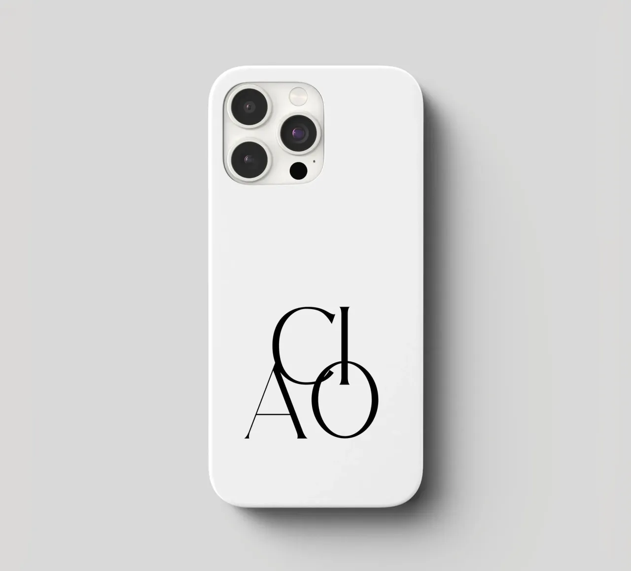 Custom Background Color - Ciao iphone case by Imaginative Quotes