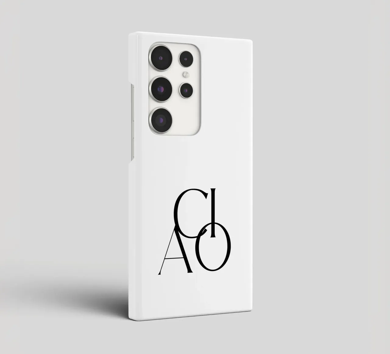 Custom Background Color - Ciao cover samsung da Imaginative Quotes