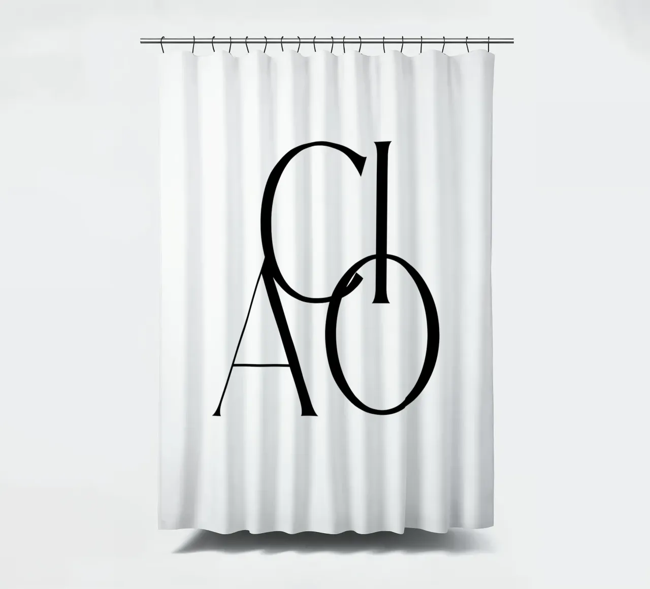 Custom Background Color - Ciao douchegordijn van Imaginative Quotes