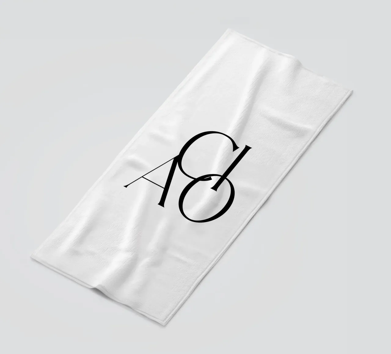 Custom Background Color - Ciao strandhanddoek van Imaginative Quotes