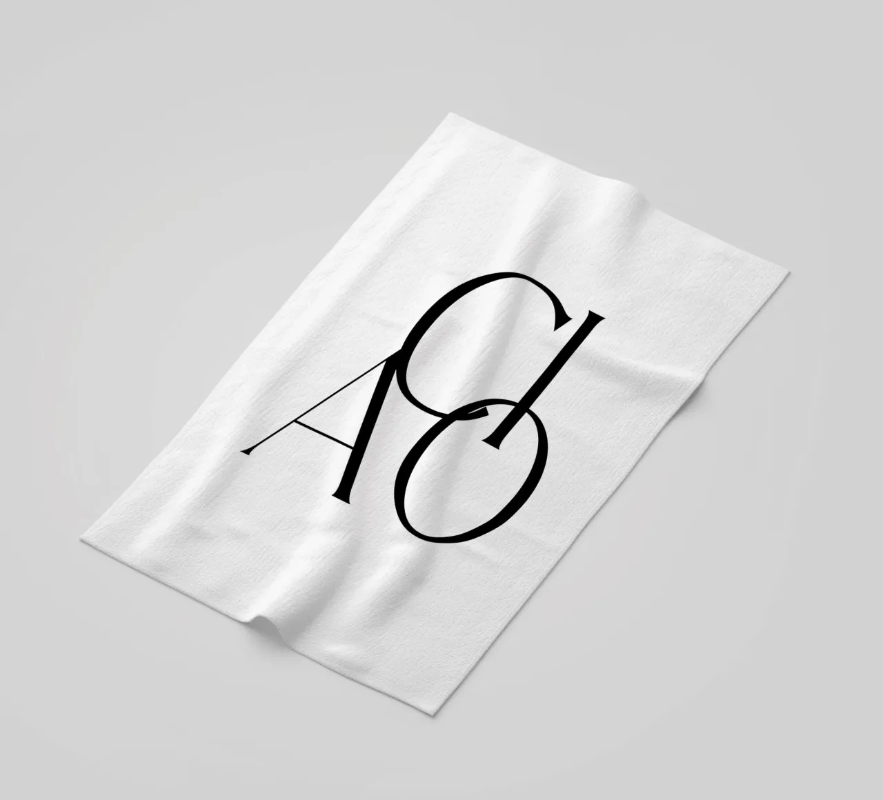 Custom Background Color - Ciao strandhanddoek van Imaginative Quotes