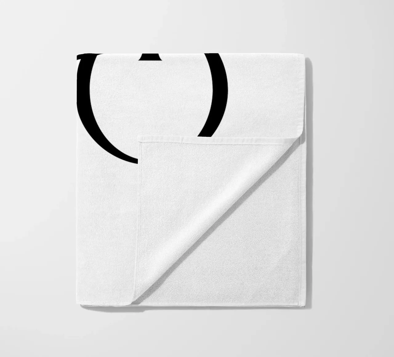 Custom Background Color - Ciao strandhanddoek van Imaginative Quotes