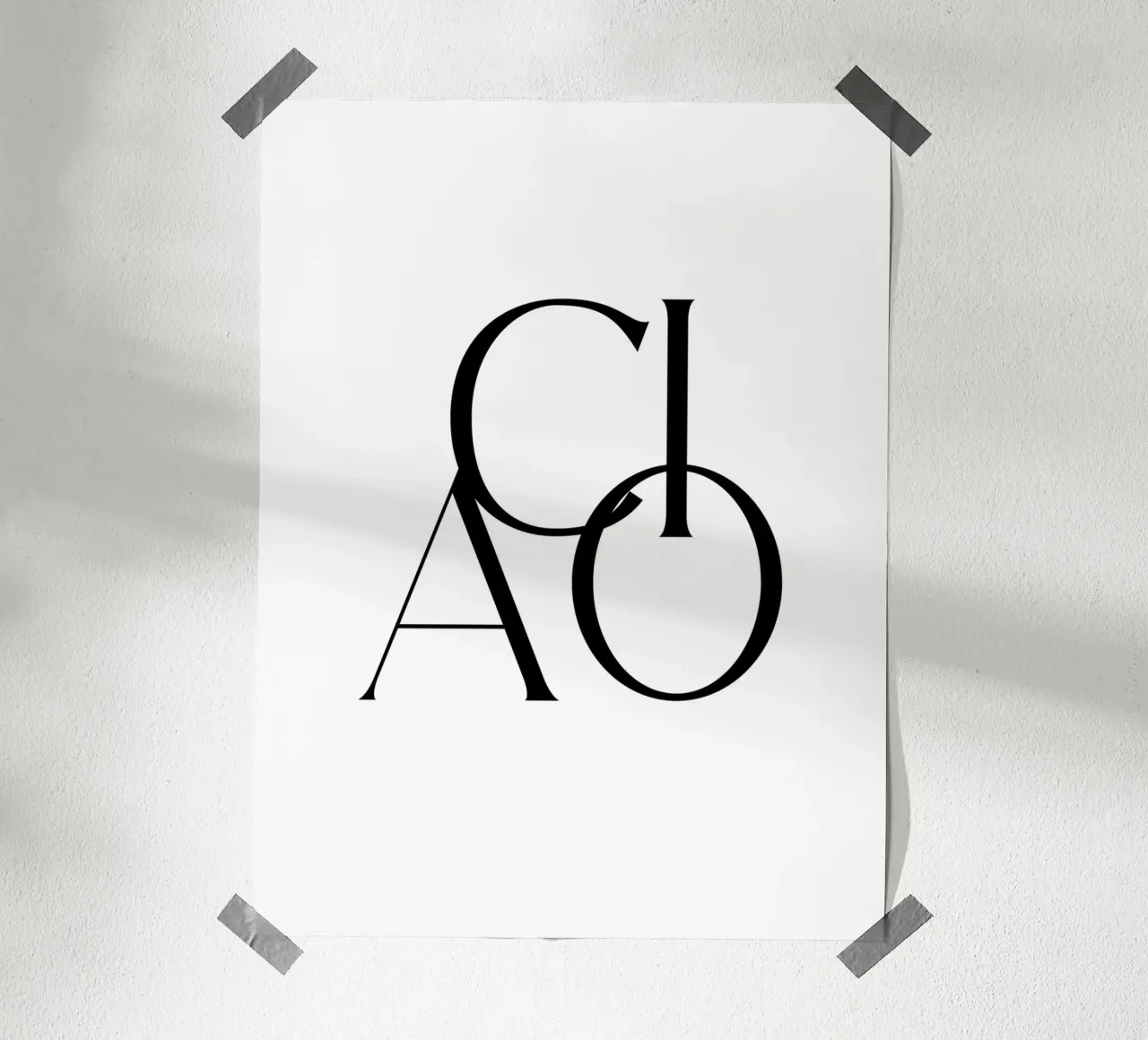 Custom Background Color - Ciao hahnemühle van Imaginative Quotes