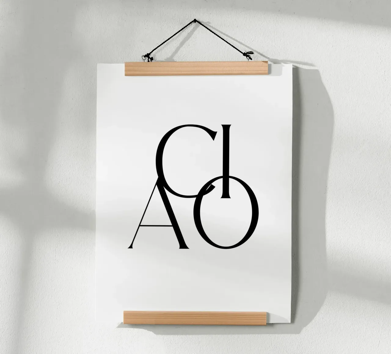 Custom Background Color - Ciao poster da Imaginative Quotes
