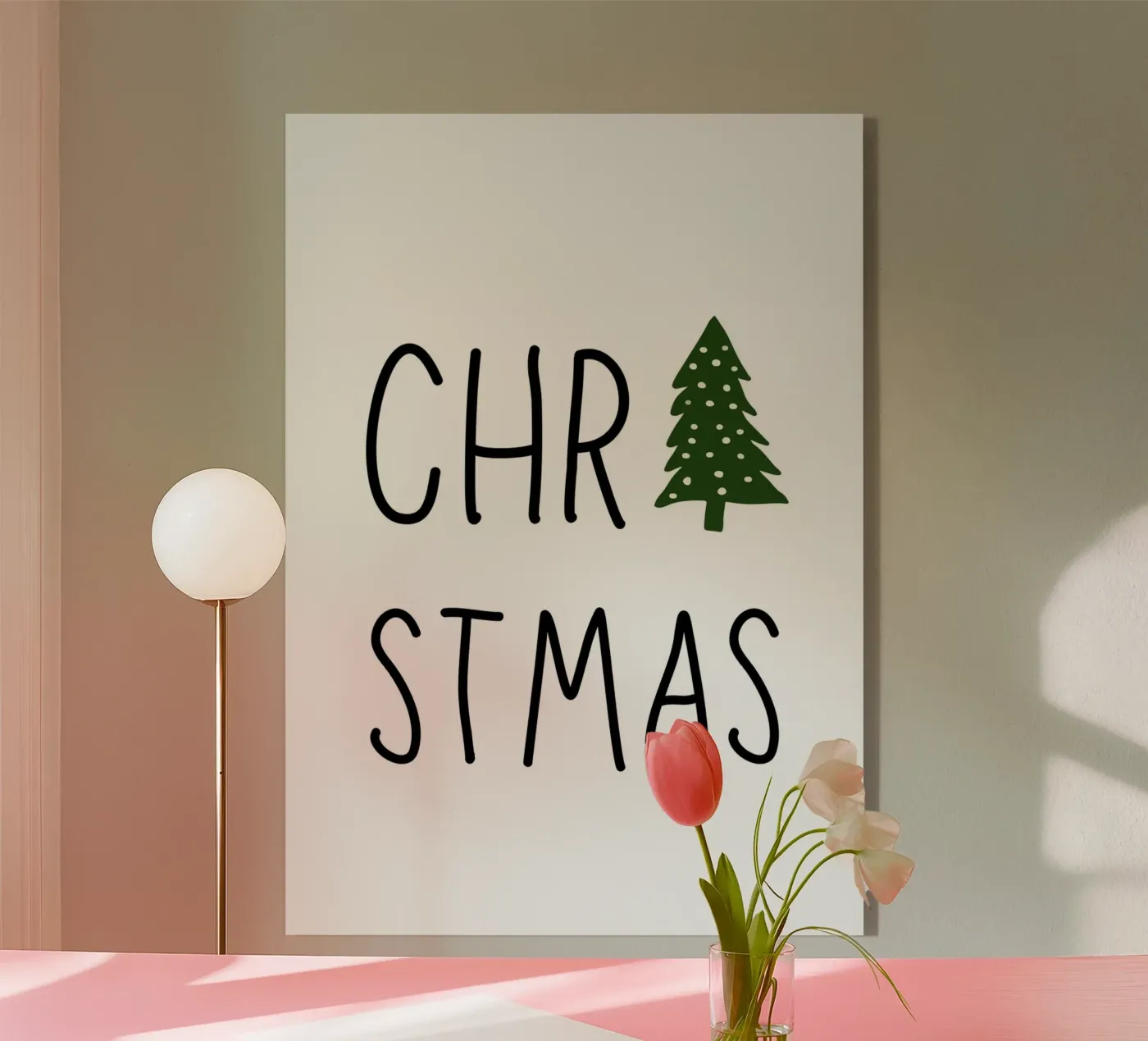 Christmas plexiglas de HolidaysCandyWalls