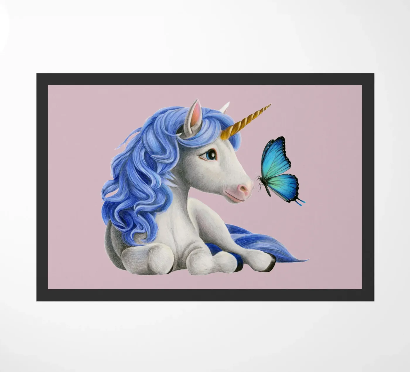 Magical encounter doormat by Graphit und Farbe