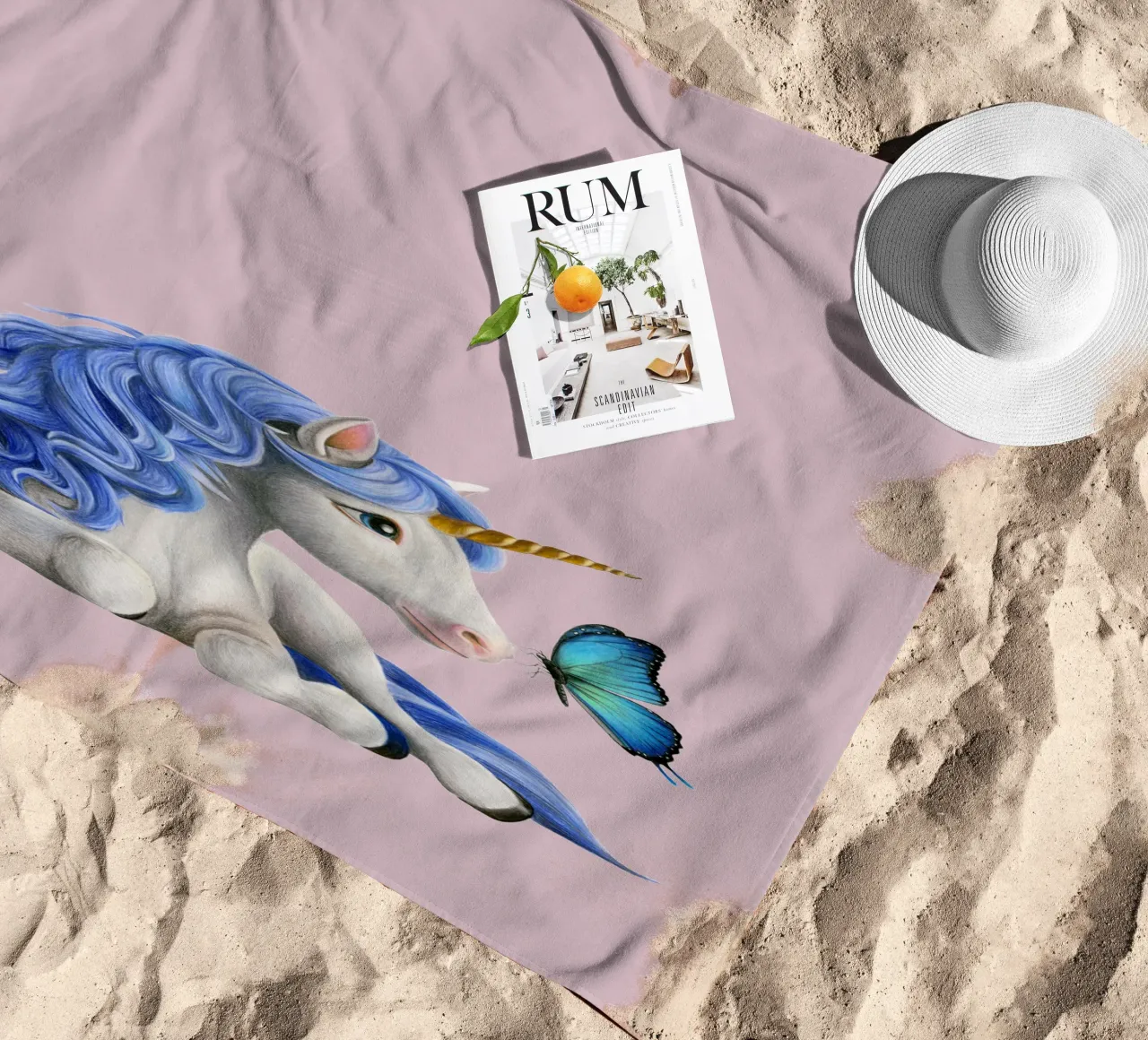 Incontro magico telo mare da Graphit und Farbe