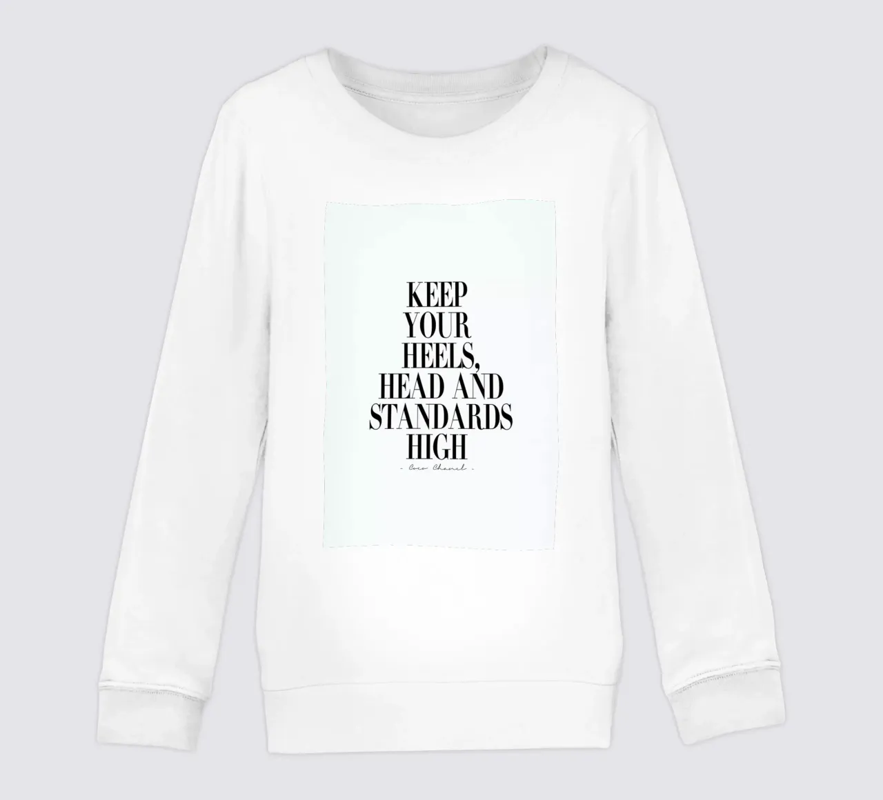 Keep Your Heels, Head & Standards High felpa bambino da Honeymoon Hotel