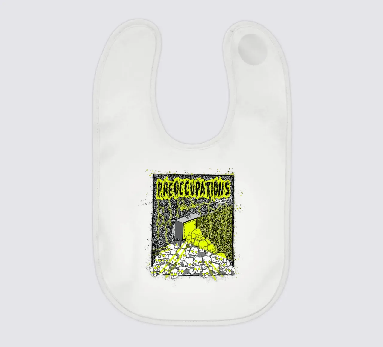 Preoccupations Skull Static bavaglino da MR.A