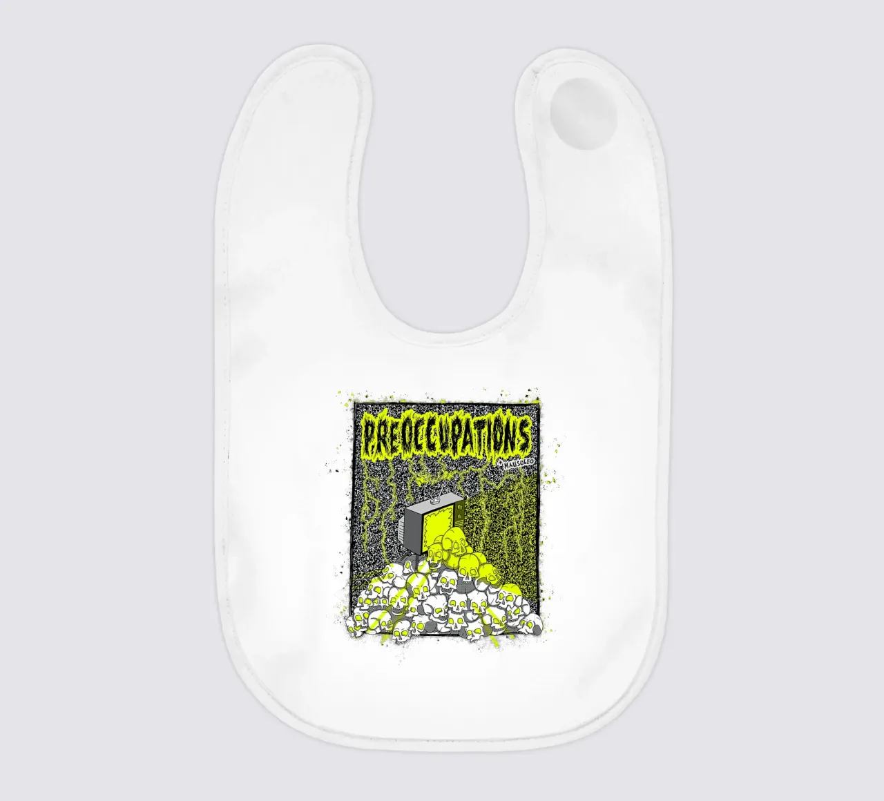 Preoccupations Skull Static bavaglino da MR.A