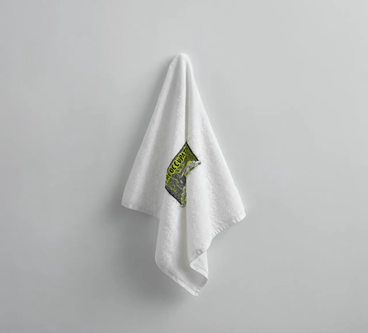 Preoccupations Skull Static asciugamano da bagno da MR.A