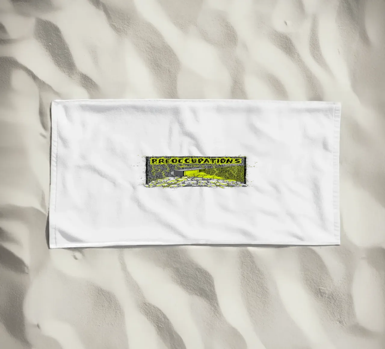 Preoccupations Skull Static telo mare da MR.A