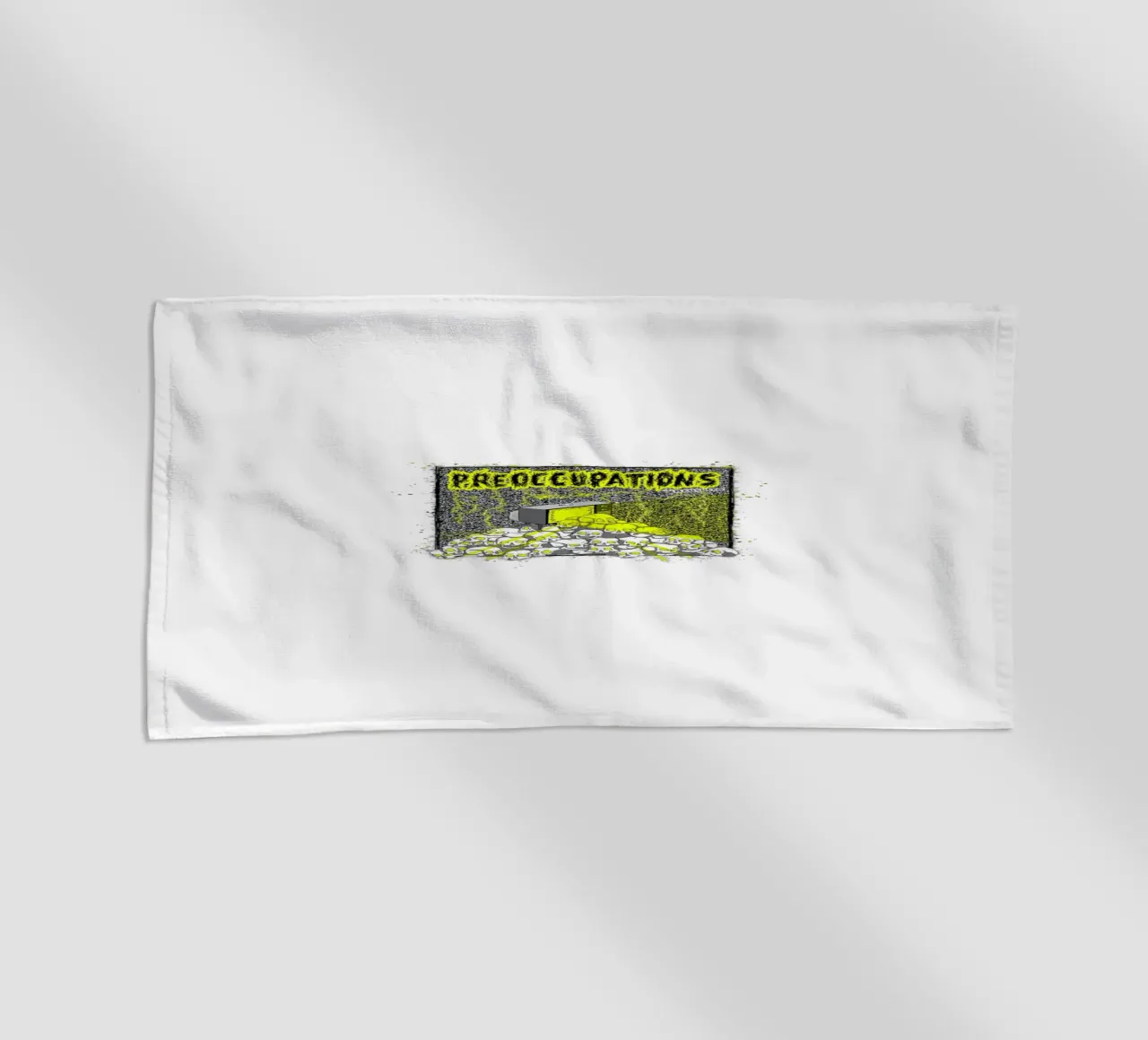 Preoccupations Skull Static telo mare da MR.A