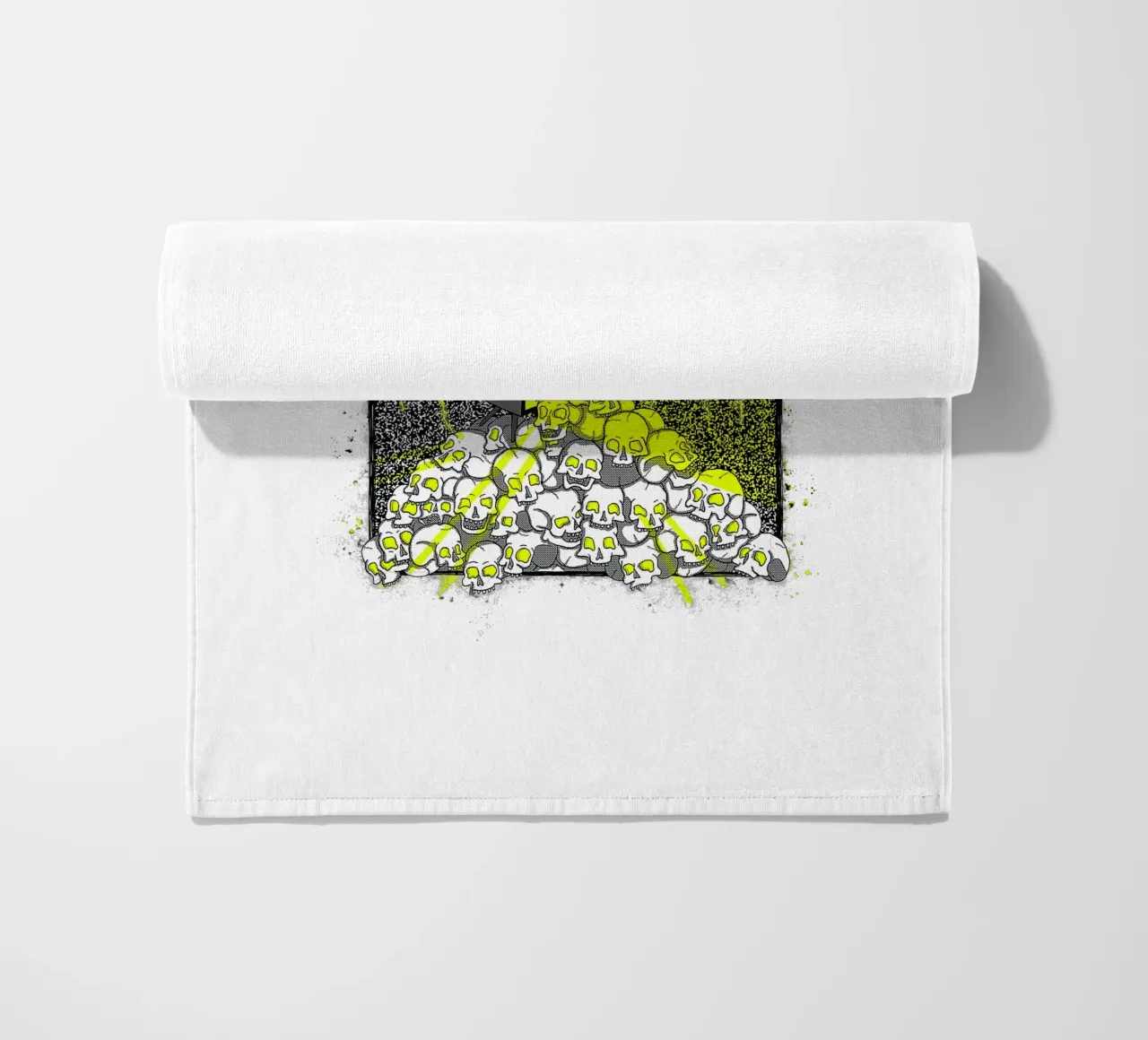 Preoccupations Skull Static telo mare da MR.A