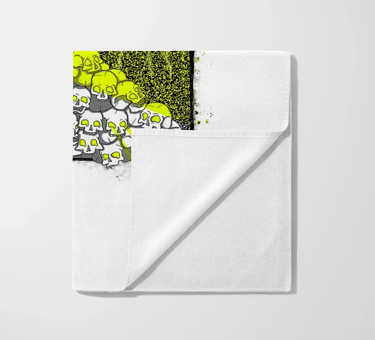 Preoccupations Skull Static telo mare da MR.A