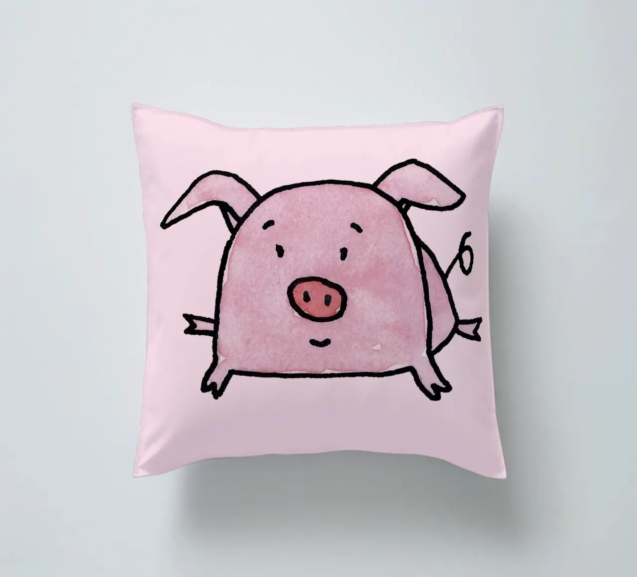 Clumsy Piggy cuscino da Face & Content