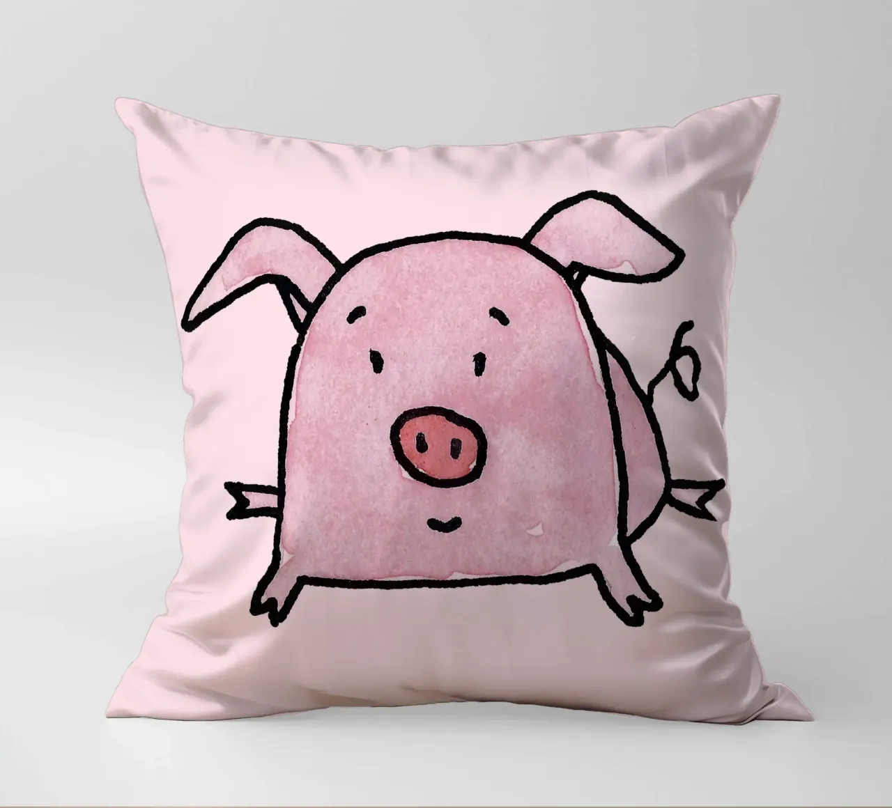 Clumsy Piggy cuscino da Face & Content