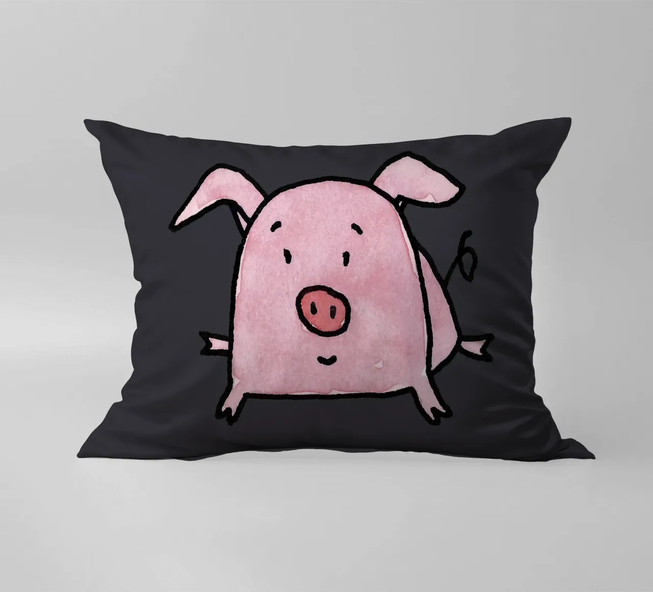 Clumsy Piggy cuscino da Face & Content