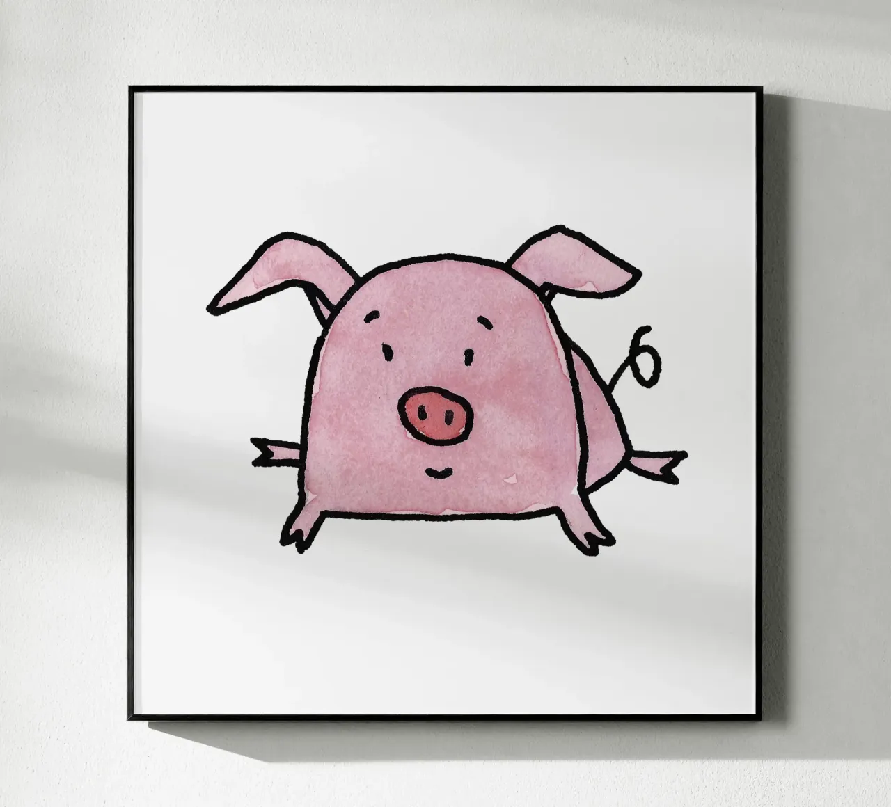 Clumsy Piggy plexiglass da Face & Content