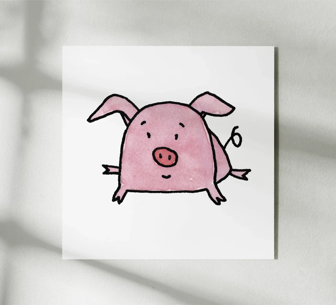 Clumsy Piggy plexiglass da Face & Content