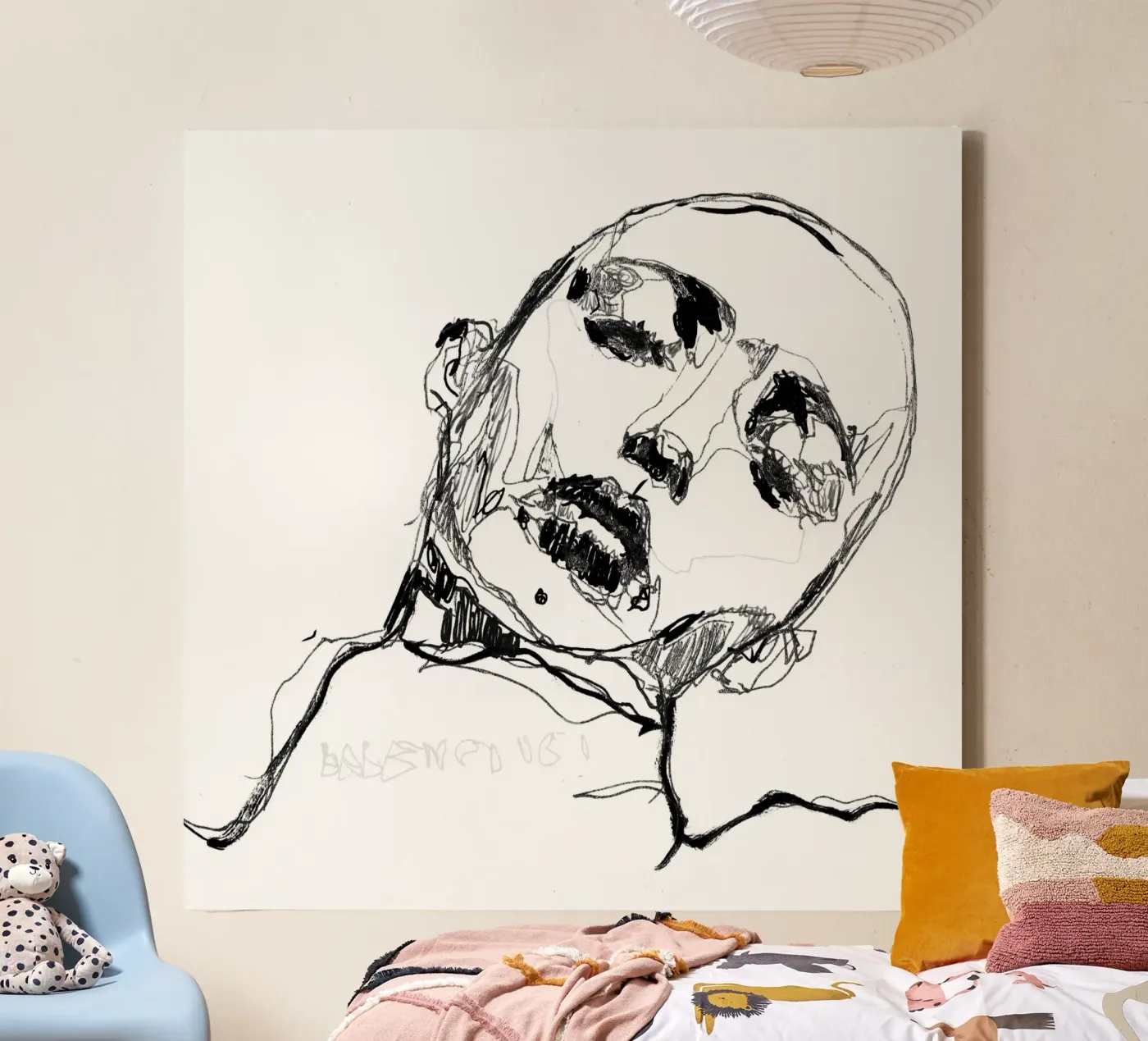 relaxation canvas by k i m