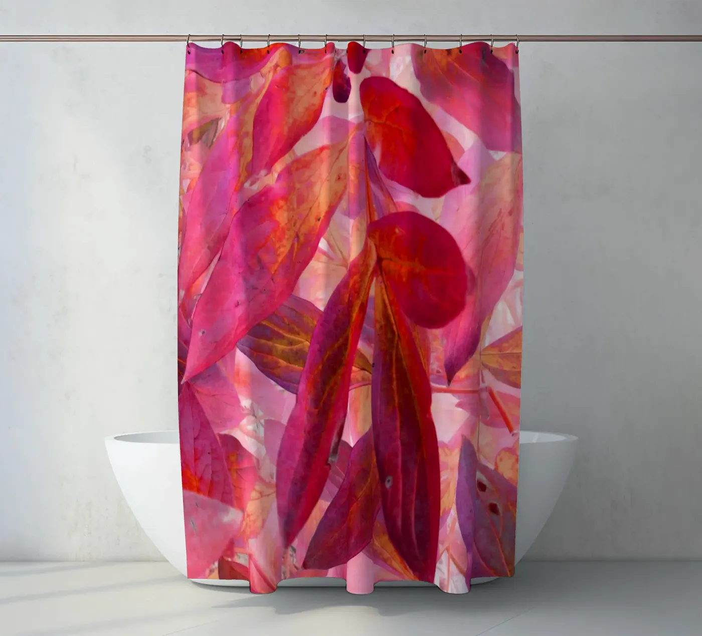 Chute de rubis rideau de douche de ArtSkratches