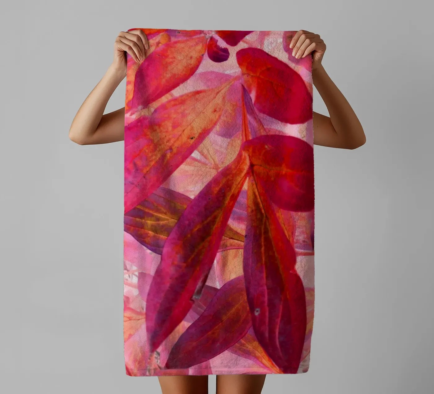 Chute de rubis serviette de bain de ArtSkratches