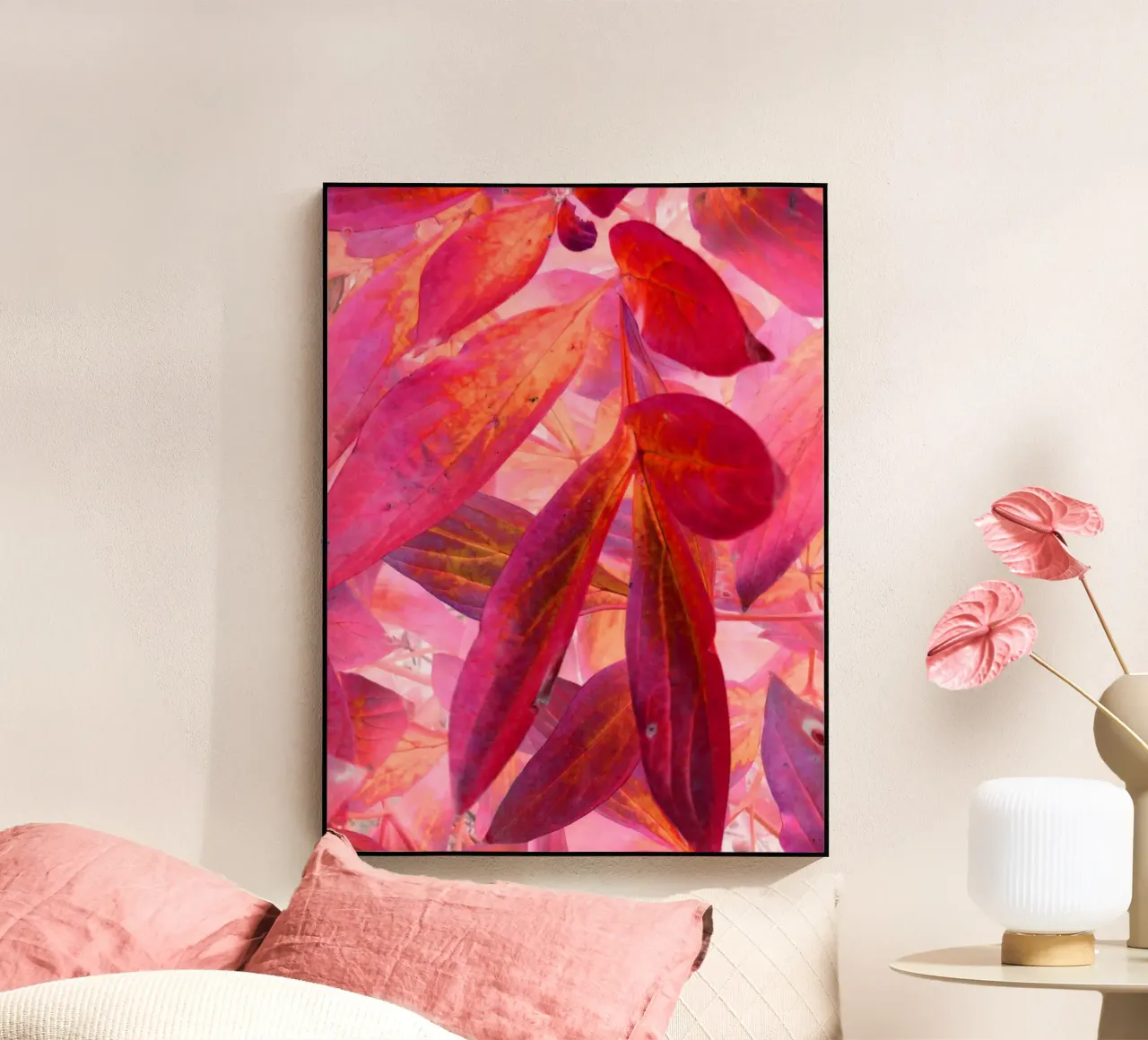 Ruby Fall Acryl-Glas von ArtSkratches