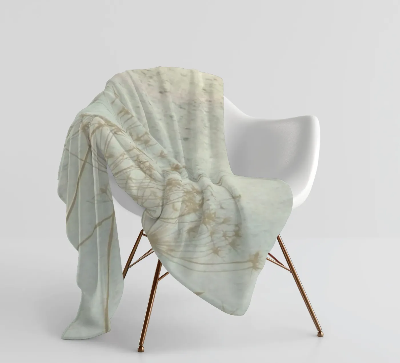 Stürmischer Tag Fleecedecke von ArtSkratches