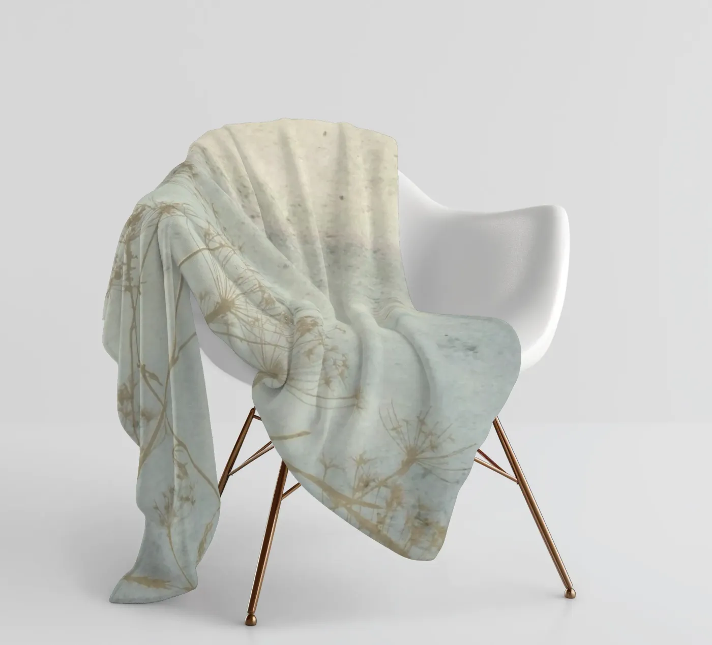 Stürmischer Tag Fleecedecke von ArtSkratches