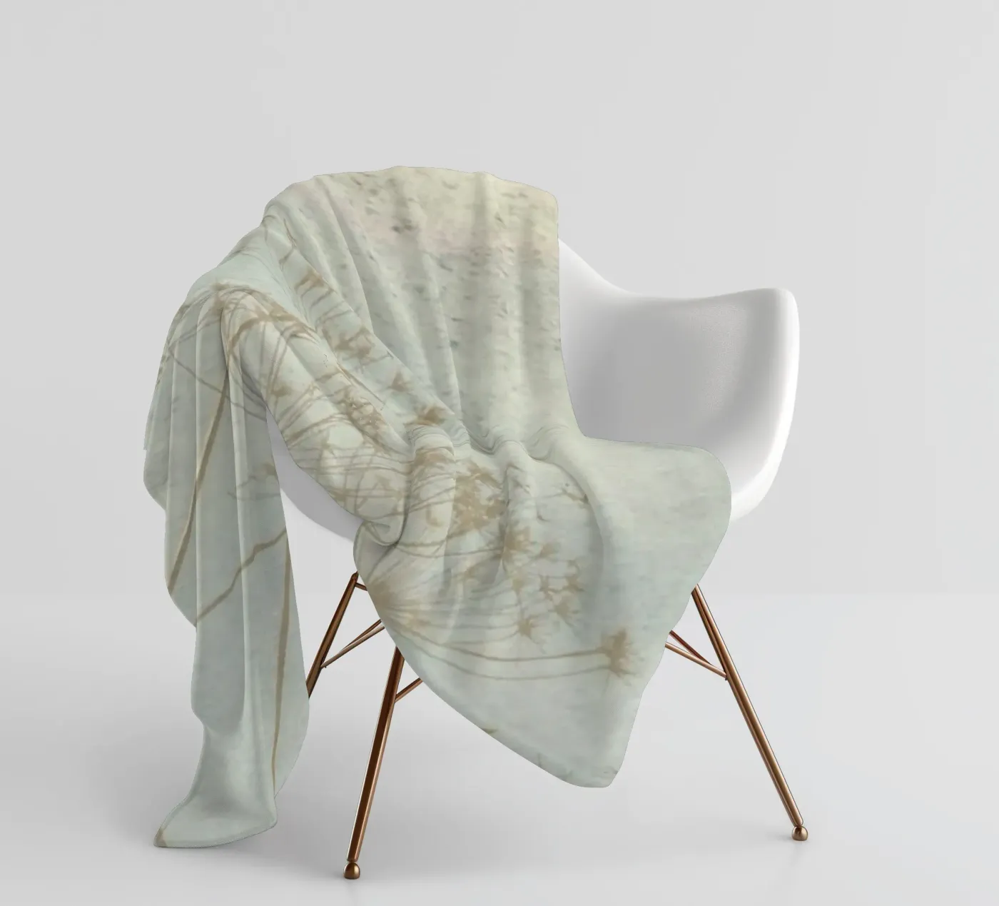 Stürmischer Tag Fleecedecke von ArtSkratches