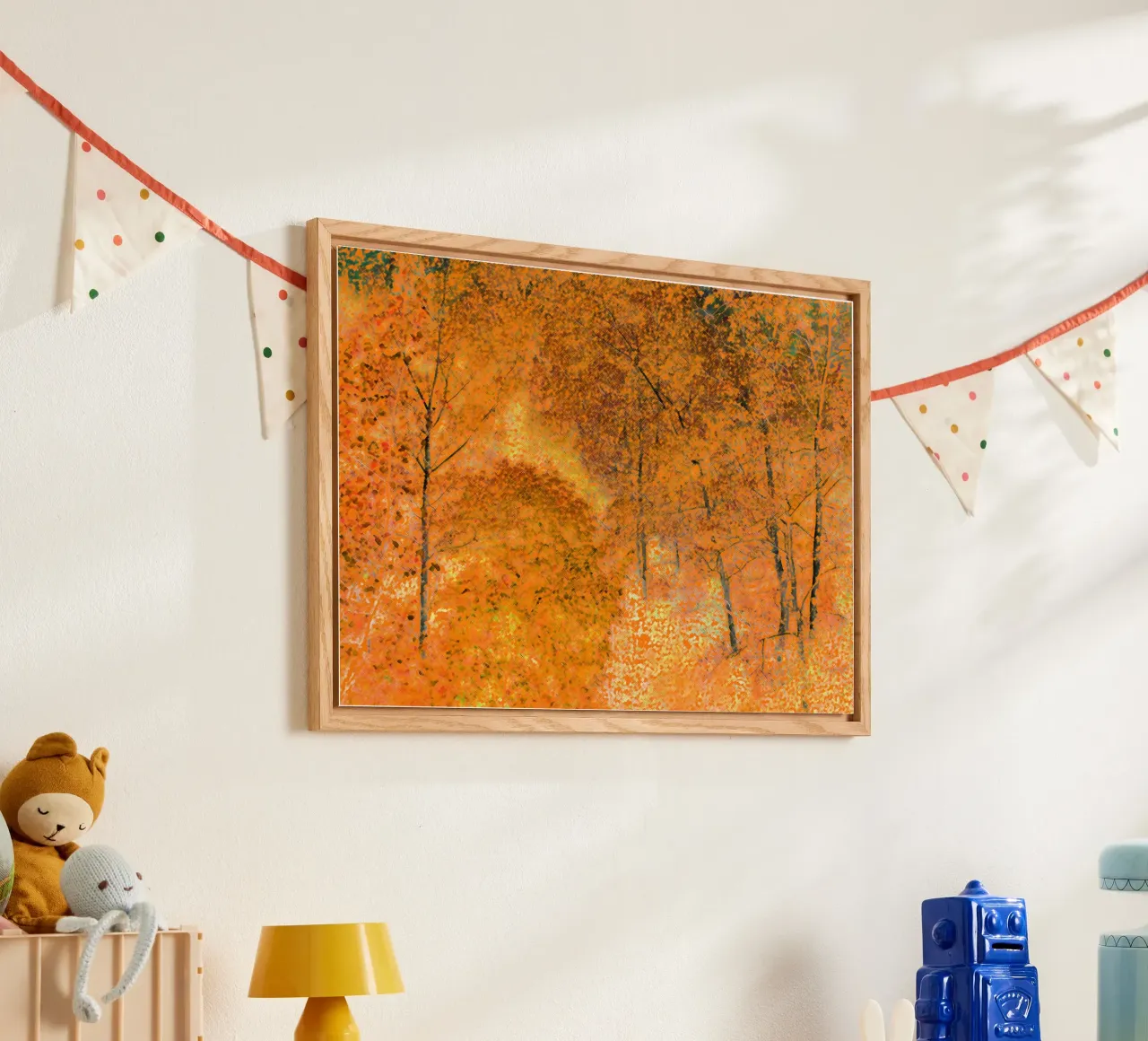 Impressioni d'autunno plexiglass da ArtSkratches