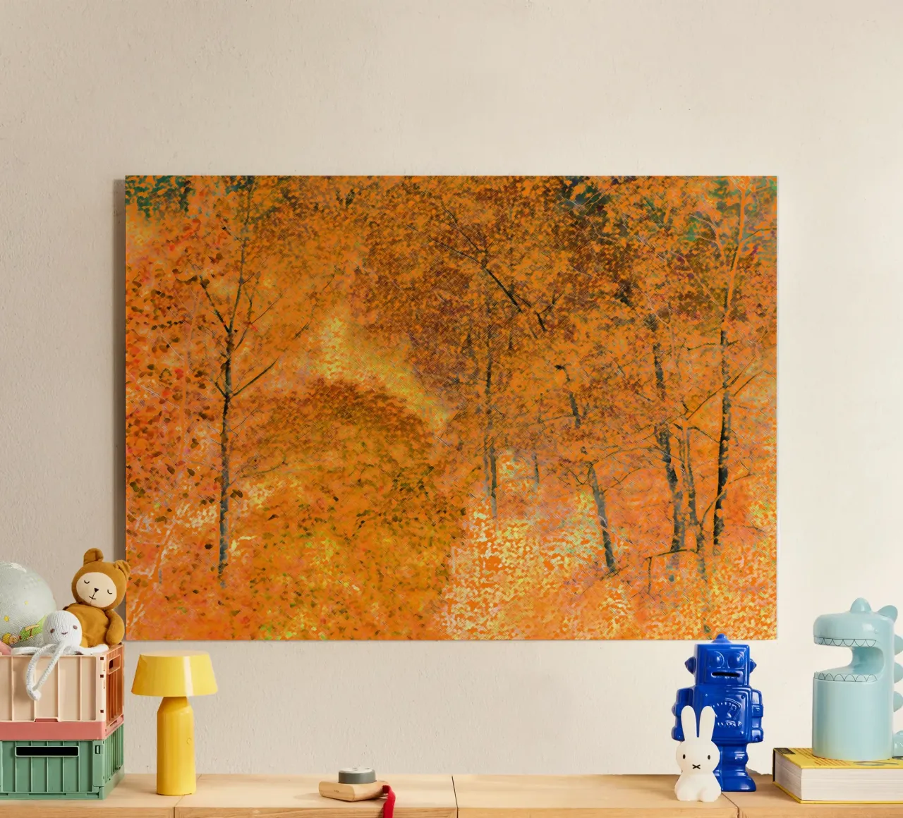 Impressioni d'autunno plexiglass da ArtSkratches