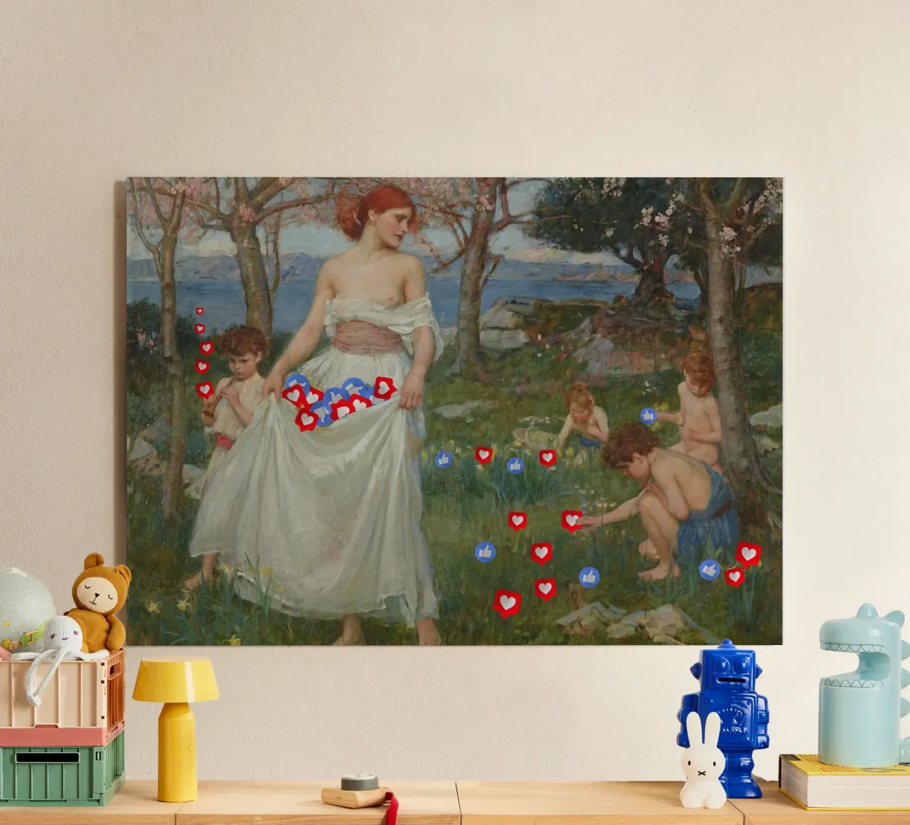 Collecting likes plexiglass da Dikhotomy