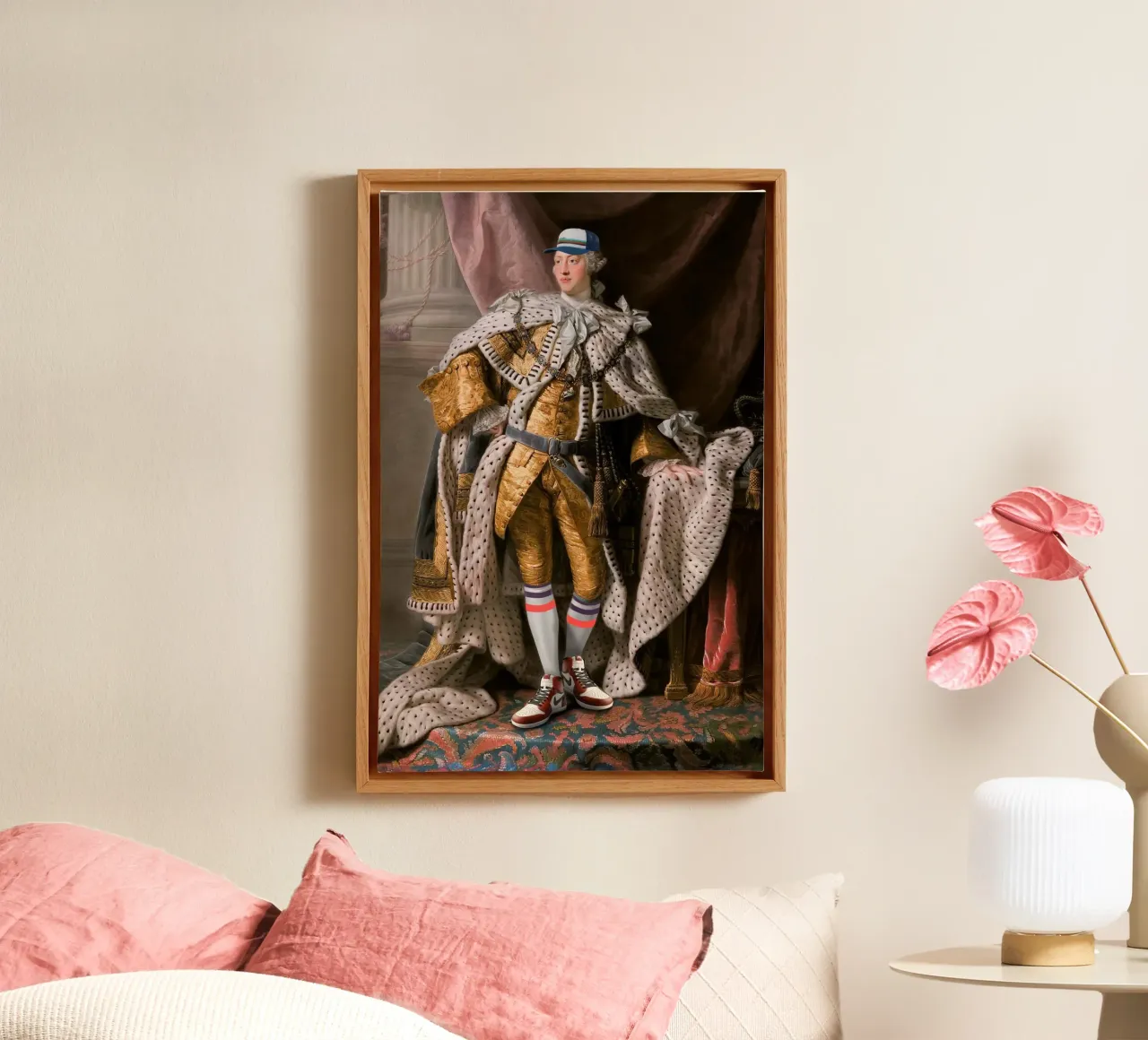 Cool King tela con Cornice a cassetta da Dikhotomy