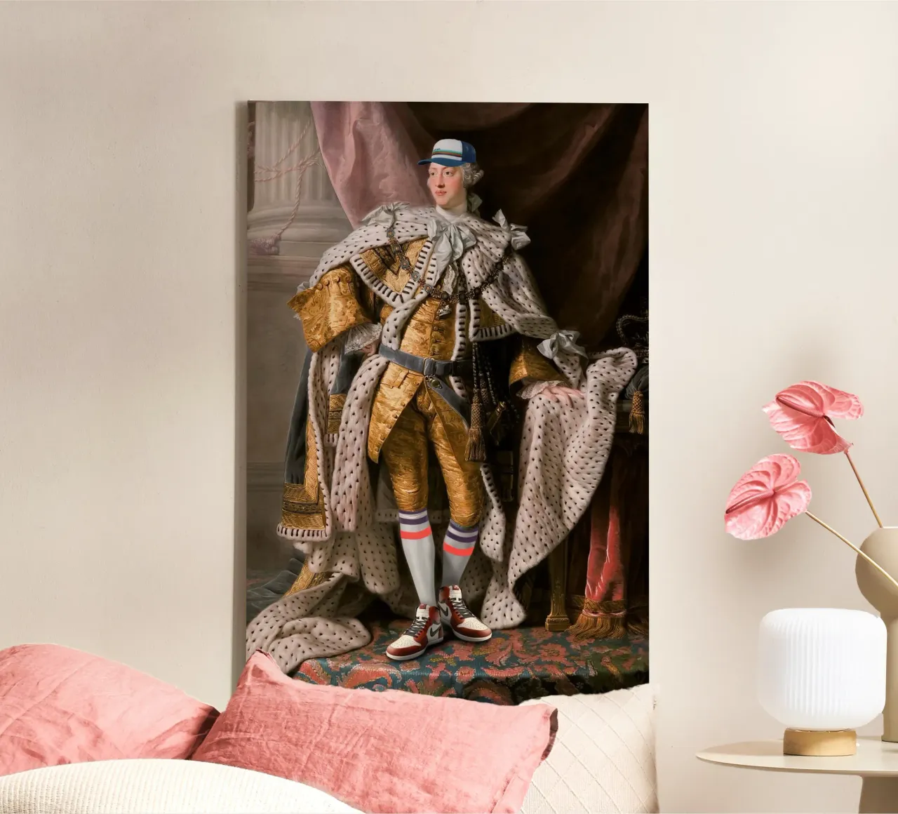 Cool King tela con Cornice a cassetta da Dikhotomy