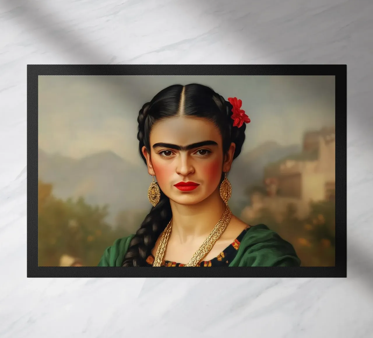 Frida, l'anima del Messico zerbino da Carinaprint