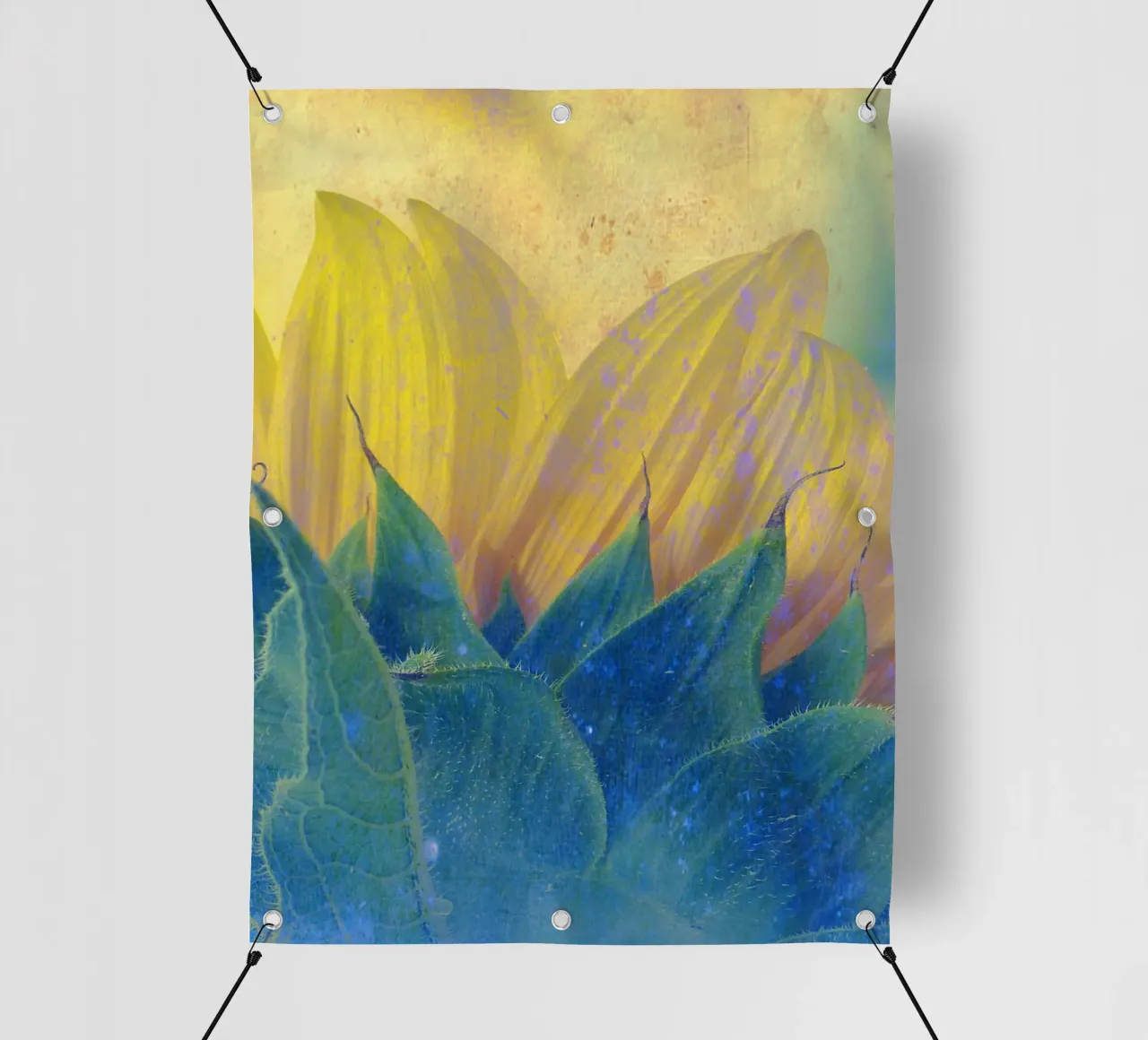 Macro di fiori di sole telo in pvc da ArtSkratches