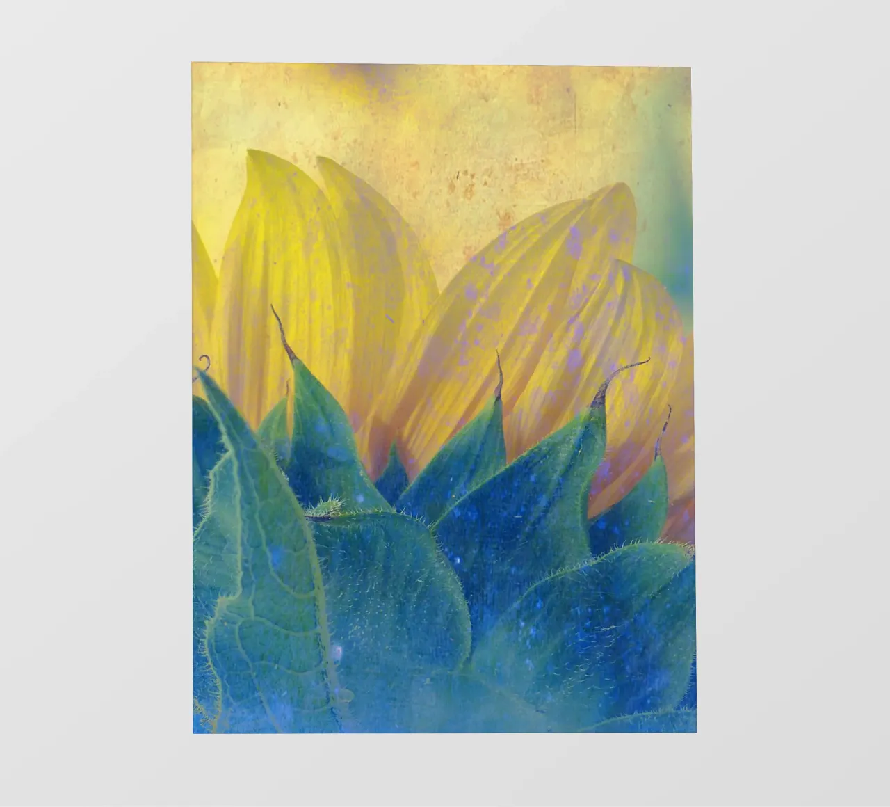 Macro di fiori di sole telo in pvc da ArtSkratches