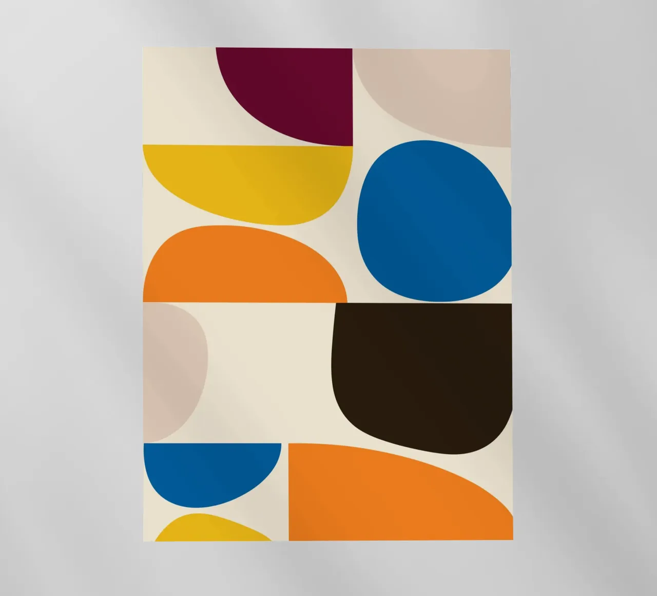 Mid-Century Color Blocks pellicola backlit da brunaeuflauzino