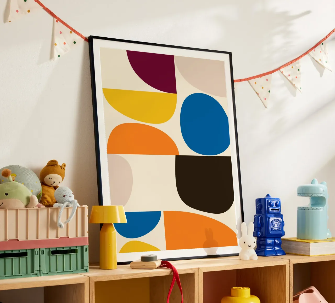 Mid-Century Color Blocks carta hahnemühle da brunaeuflauzino