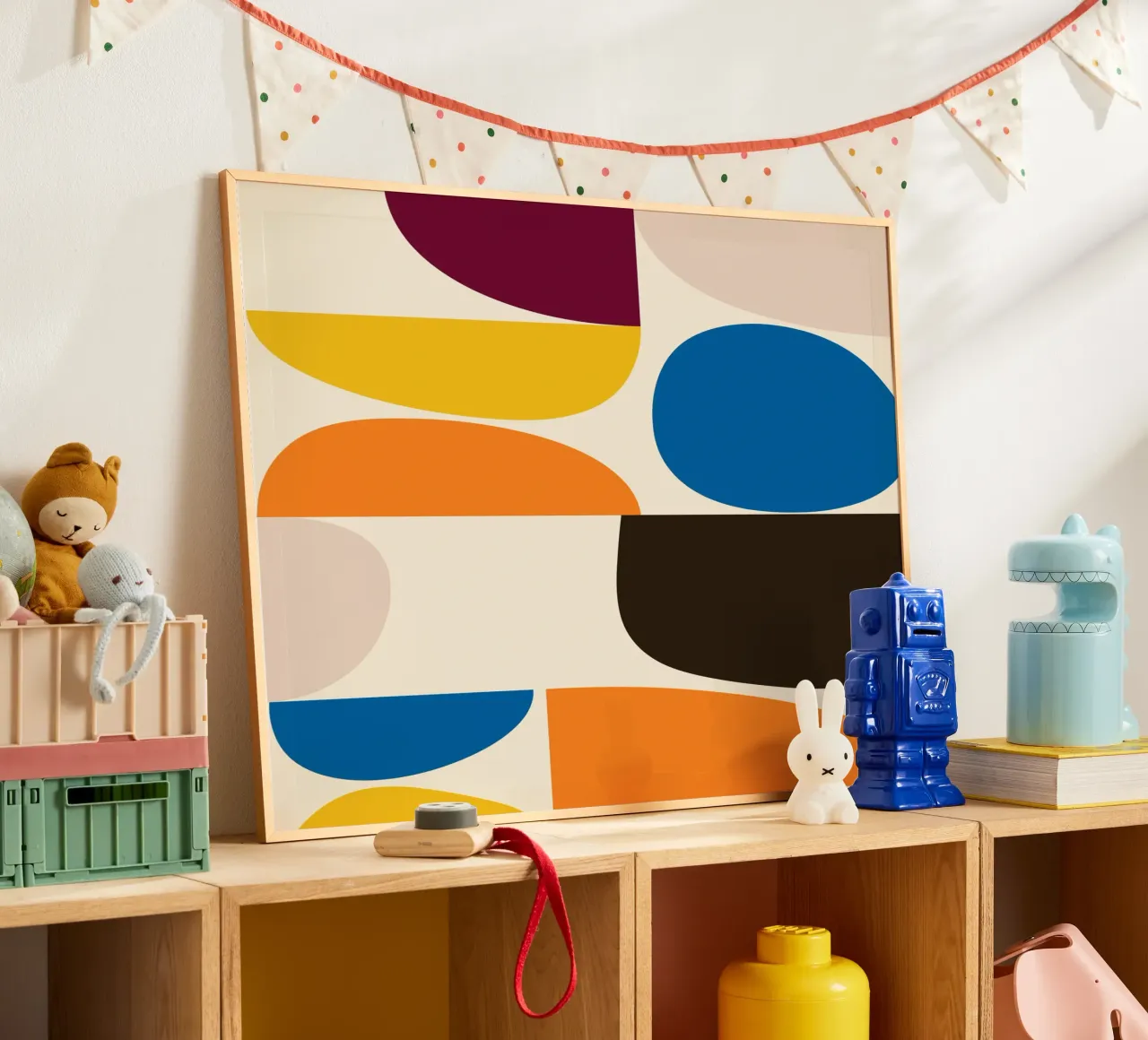 Mid-Century Color Blocks carta hahnemühle da brunaeuflauzino