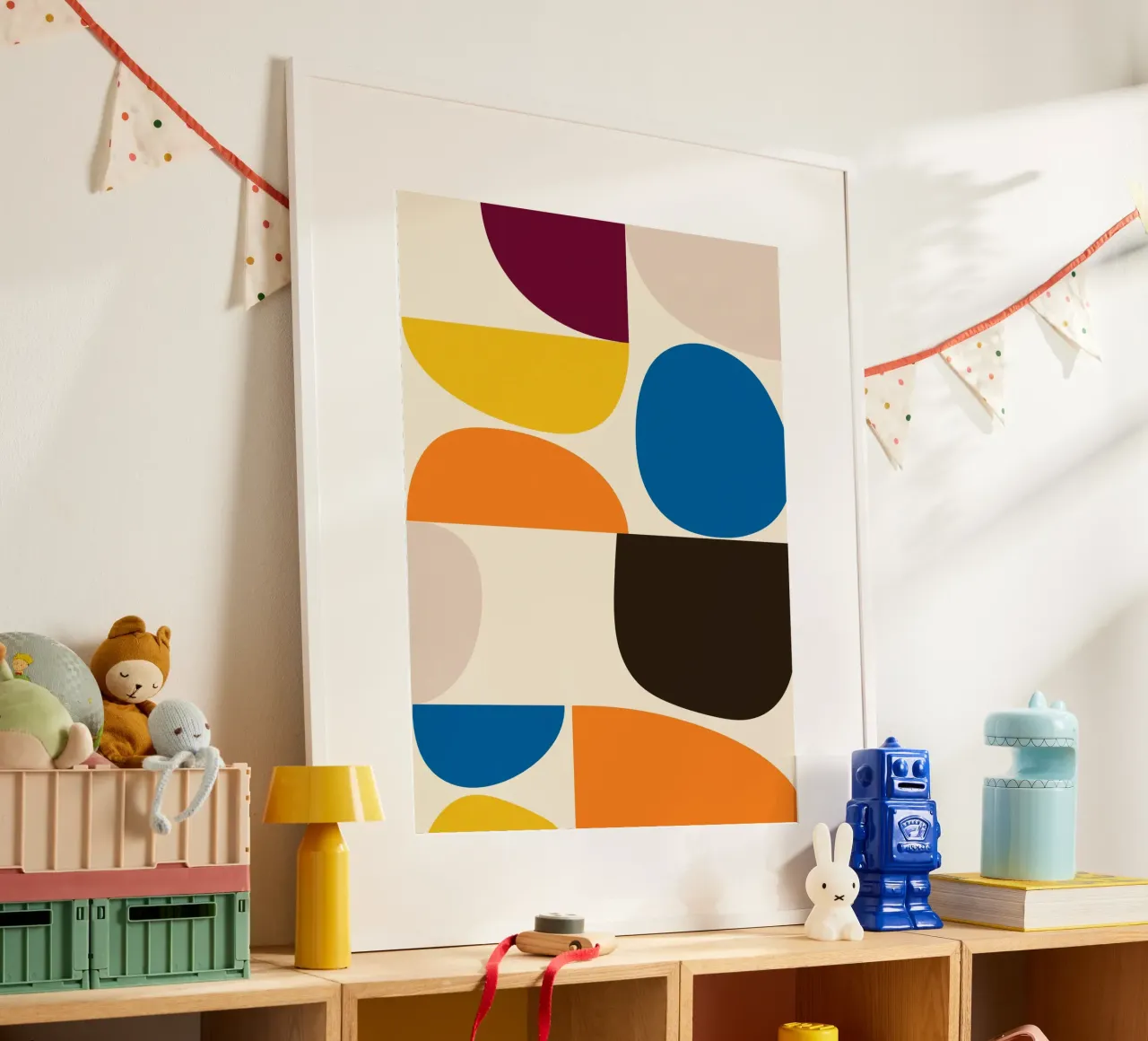 Mid-Century Color Blocks carta hahnemühle da brunaeuflauzino