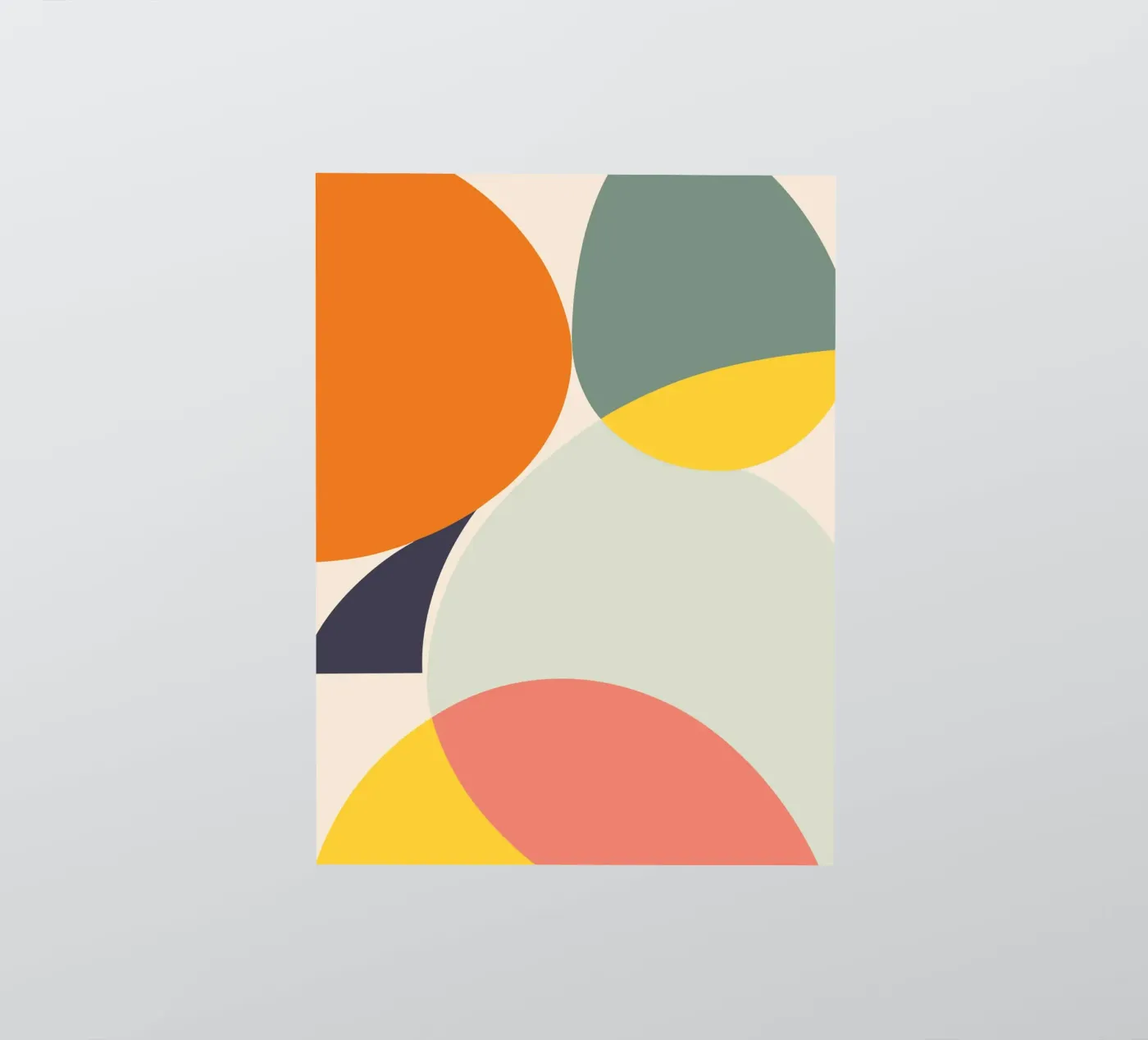 Organic Intersections sticker van brunaeuflauzino