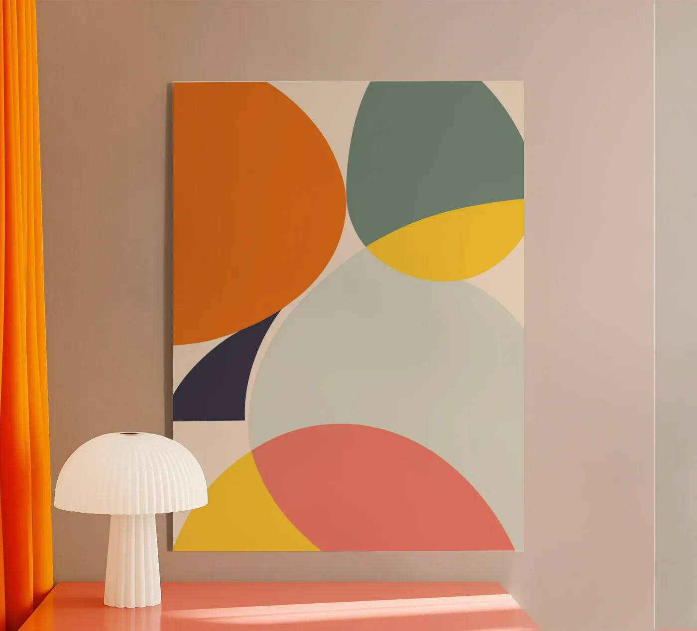 Organic Intersections Acryl-Glas von brunaeuflauzino