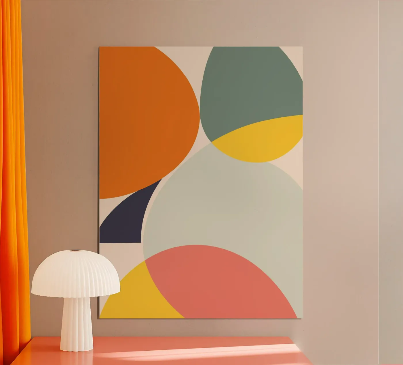 Organic Intersections poster by brunaeuflauzino