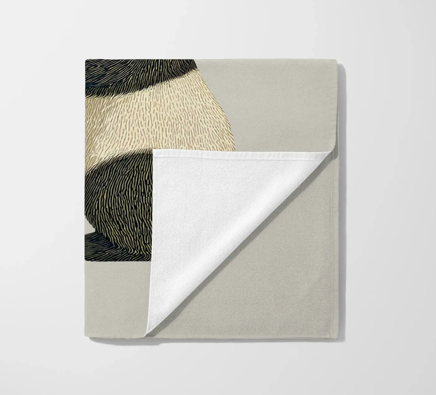 Ragazza e panda telo mare da Fearless Friends