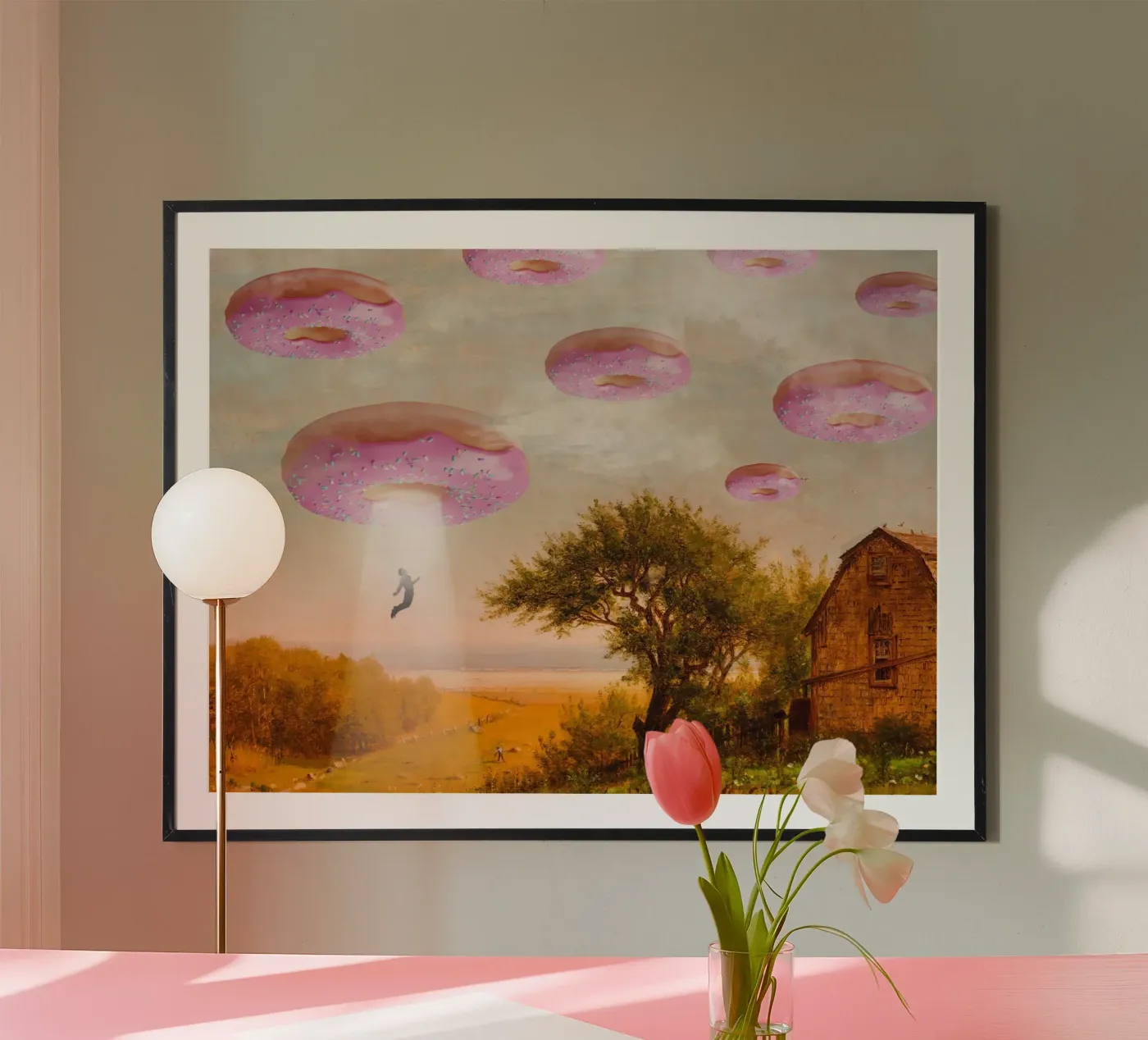 Donut invasion poster da Dikhotomy