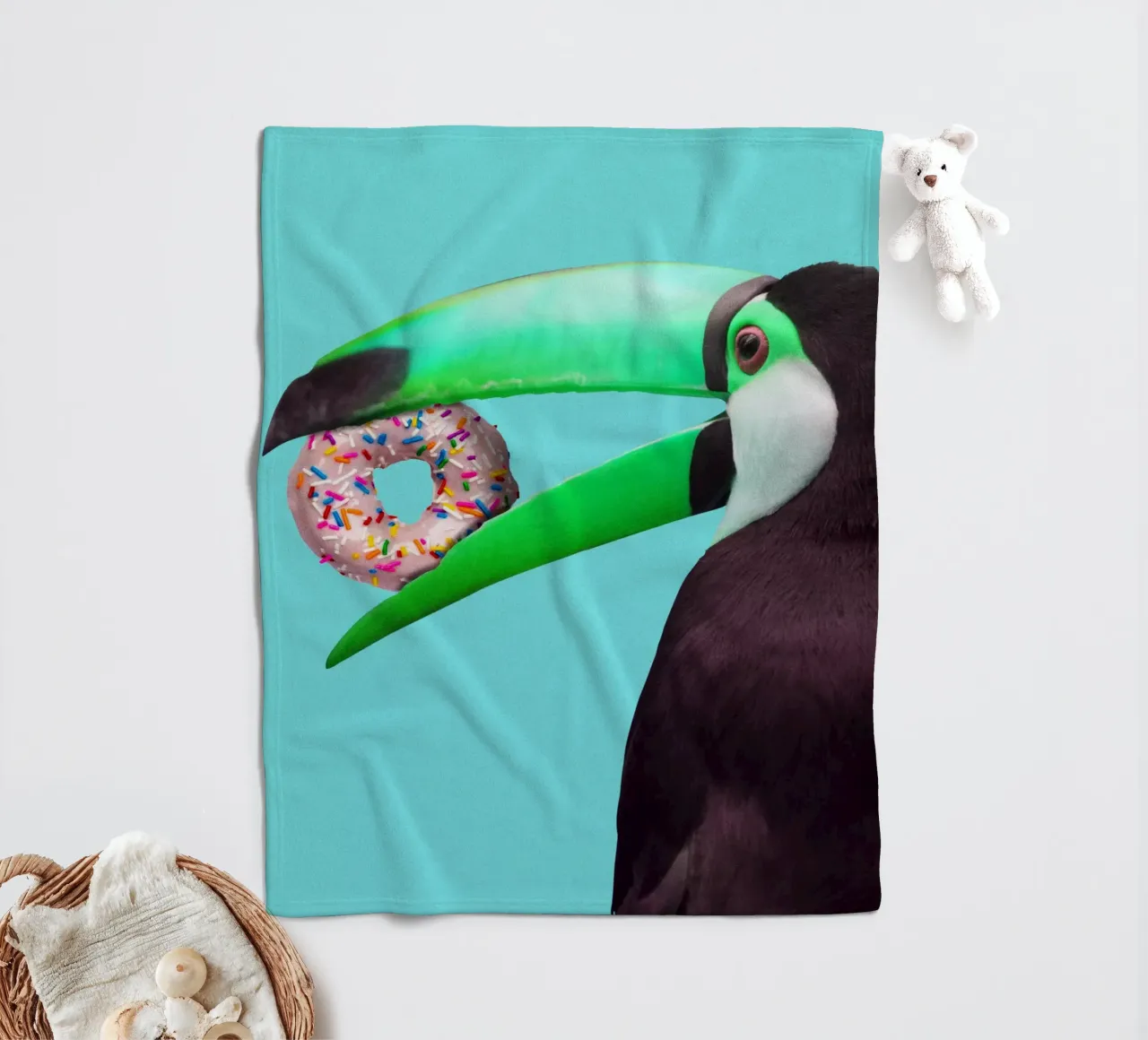Donut toucan coperta in pile da Dikhotomy