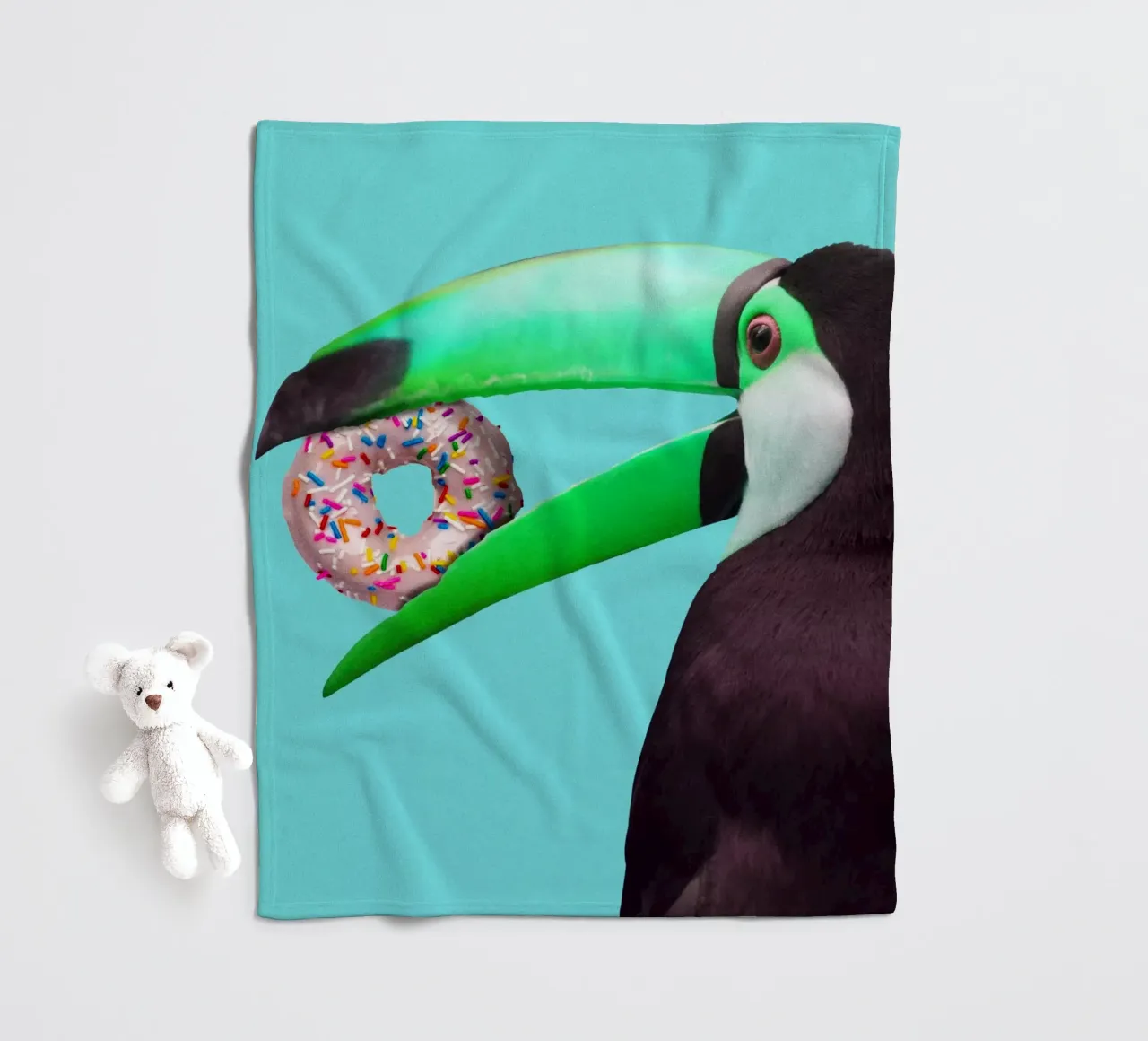 Donut toucan coperta in pile da Dikhotomy
